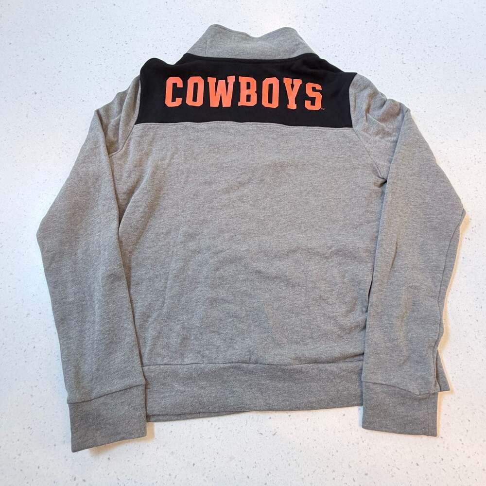 Victoria's Secret PINK Oklahoma State Cowboys Quarter-Zip Fleece Pullover